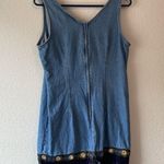 Vintage denim dress size 6P Blue Photo 4