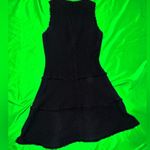 Likely  Elegant Black Sleeveless Tweed Mini Dress size 0 Photo 4
