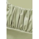 BEJONS Sage Double Lined Ruched Corset Green Size M Photo 2