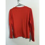 J.Crew Red M 100% Cotton Teddie Sweater Size M Photo 3