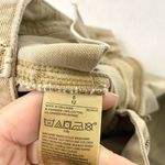 Gap  High Rise Wide Leg Crop Chino Pant Stretch Natural Khaki Minimalist size 8 Photo 10