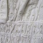 Anthropologie NWT Maeve Somerset Maxi in Ivory Eyelet Tiered Dress M Photo 8