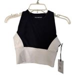 We Wore What  Colorblock Racerback Tank Size XSmall  Black/white Photo 4