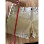 Ralph Lauren  Sport Vtg Low Rise Khaki Shorts Size 4 Photo 6
