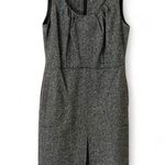 Ann Taylor Classic + Sophisticated Petites- 0P Herringbone Wool Sheath Dress Photo 0