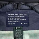 Lauren Ralph Lauren Dry Goods Rain Jacket Size Small Petite Blue Utility Preppy Photo 6
