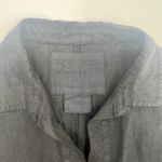 Frank & Eileen Daphne Washed Linen Pop Over Dress Black Photo 2