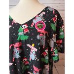 Scrubstar Scrub Shirt Performance Top Panda Plus size 3XL XXXL Christmas 3X NWT Photo 1