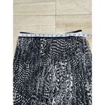 Oiselle Moiselle womens Black White Mesh skirt size‎ 40 US4 black A-line lined Photo 5