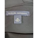 Banana Republic Sheer Full Black Noisy Slip Bias Cut Polyester Sz 12 NWOT Photo 2