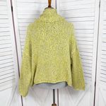 Anthropologie Chelsea & Theadore BFF Oversized Cowl Neck Crop Sweater Quince Yellow Small Photo 4