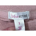 Flirtitude Active Wander Free Graphic Oversized Pink Cozy Sweatshirt Size S Boho Photo 3