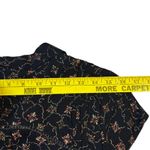 Free People Women's Floral PrintRomper Button Front Short Sleeve Black Size S Photo 10