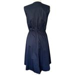 Theory  Collarless Button Down A-Line Dress 6 Photo 2