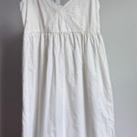 Brandy Melville  Dress White Cotton Boho Lagen Beach‎ Vacation One Size Photo 0