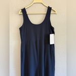 Athleta NWT  Passenger Jumpsuit in Navy Size Small Photo 3