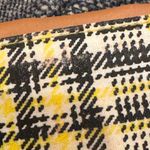 Plaid Clutch with Tan Leather Flap Photo 3