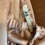 Show Me Your Mumu Alexis midi dress rose gold luxe satin size large formal event Photo 8