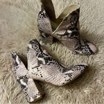 Steve Madden Rookie Snakeskin Bootie Size 8 Photo 6