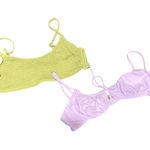 Xhilaration Xhiliration Bikini Bathing Suit Tops (Sage & Lilac) size XL Photo 0