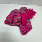 Women's Paisley Fuchsia/Grey Pashmina Scarf Shawl 74" x 28" Photo 7