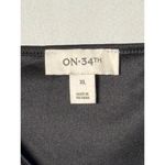 NWT On*34th Sz XL Chemisis Black in Color Photo 2