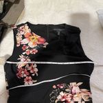 White House | Black Market Floral Twist Detail Knit Sheath Dress Photo 4