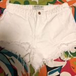 Abercrombie & Fitch White High Rise Festival Shortie  Photo 0