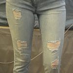 Dollhouse White Ripped Skinny Jeans Photo 0