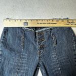 Zana Di Y2K Low-rise Vtg Jeans Raw Hem Bootcut Sz 3 denim Photo 6