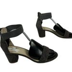 White Mountain Womens Heeled Sandals With Elastic & Braided Design Size 9.5 Photo 5