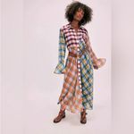 Free People Prarie Plaid Maxi Dress Slip Set NWT Photo 1