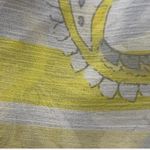 Hearts of Palm Sheer Wrap Blouse Women’s PS Butter Yellow Paisley Boho Peasant White Size undefined Photo 8