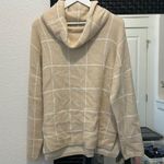 Aura Tan Relaxed Turtleneck Sweater Photo 0