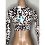 Anthropologie New. WET from L.A. Zebra rash guard. Small. Retails $108 Photo 5