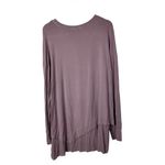 Boutique  JOH Light Purple Crewneck Tunic Length Long Sleeve Top L Photo 1