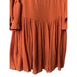 Umgee Embroidered Bell Sleeve Boho Bliss Dress M Orange Festival Cottagecore Size M Photo 13