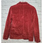 L.L.Bean  red corduroy vintage 90s button blazer coat cotton 4 regular. Photo 2