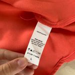 DO+BE Coral Ruffle Top with Back Ties Sz L Photo 3