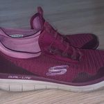 Skechers Women's 8 Dual-Lite Sneakers Raspberry Air Cooled Memory Foam Photo 2
