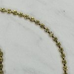 Liz Claiborne Rhinestone Gold Chain Link Belt Small/Medium (S/M) ✨ Photo 8