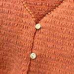 American Eagle  Maxi Dress Size XXL Cotton Peach Cut Out V Neck Boho Summer Photo 4