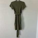 Kindred Bravely Olive Green Short Sleeve T Shirt Wrap Nursing Dress M Size undefined Photo 1