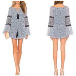 Alexis Lanelle Dress in Capri Embroidered floral dot mini dress NWOT Photo 2