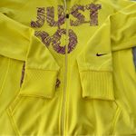 Nike Therma Fit Just Do It Neon Yellow Full Zip Hoodie Photo 8