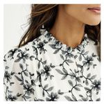 Draper James NWT  Black‎ Floral Embroidered Shirt Dress Size XXL Photo 2