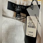 Talbots cream 100% Irish linen pants. New with tags. Size 14WP. Photo 5