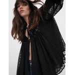 ZARA  NWT plumentis sequin top/shrug Photo 0