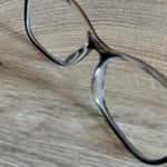 Carolina Herrera  Eyeglass Cat Eye Frames Black Gold‎ Tone Metal Full Rim Optical Photo 5