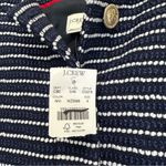 NWT J. CREW Tweed Lady Jacket Antique Navy Ivory Stripe Blue Size 4 Photo 6